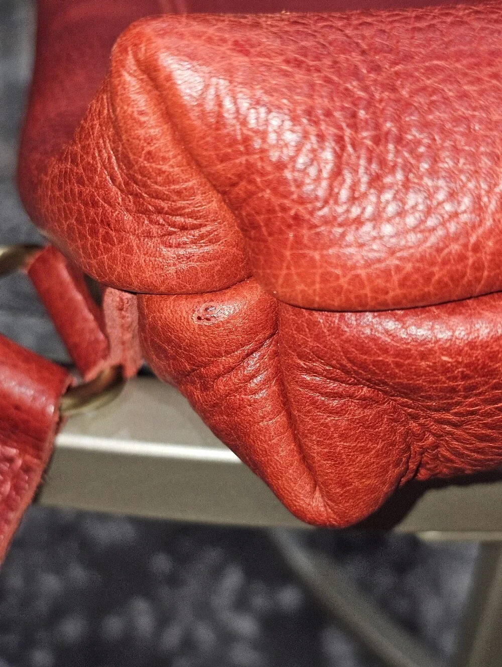 Portland Leather Goods Laptop Backpack – Chili Red - NWOT